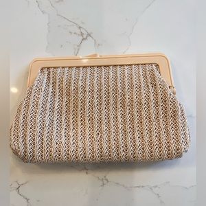 Vintage 1970’s bohemian look clutch bag by Bag World Hong Kong